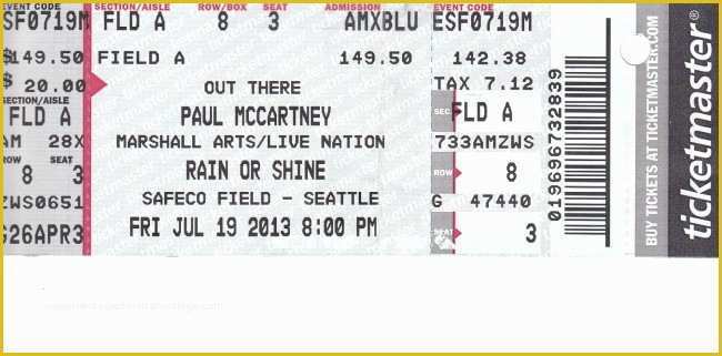 Free Ticket Stub Template Of Inspiring Detail Information Of event Concert Ticket