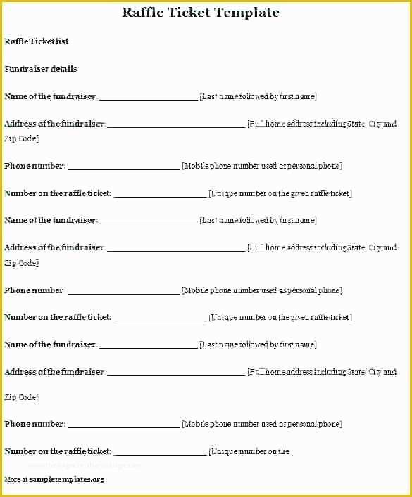 Free Ticket Stub Template Of Ticket Stub Sample – Radioretail