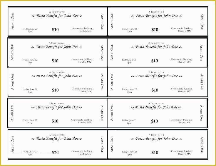Free Ticket Stub Template Of Ticket Template for Kids – Arabnormafo