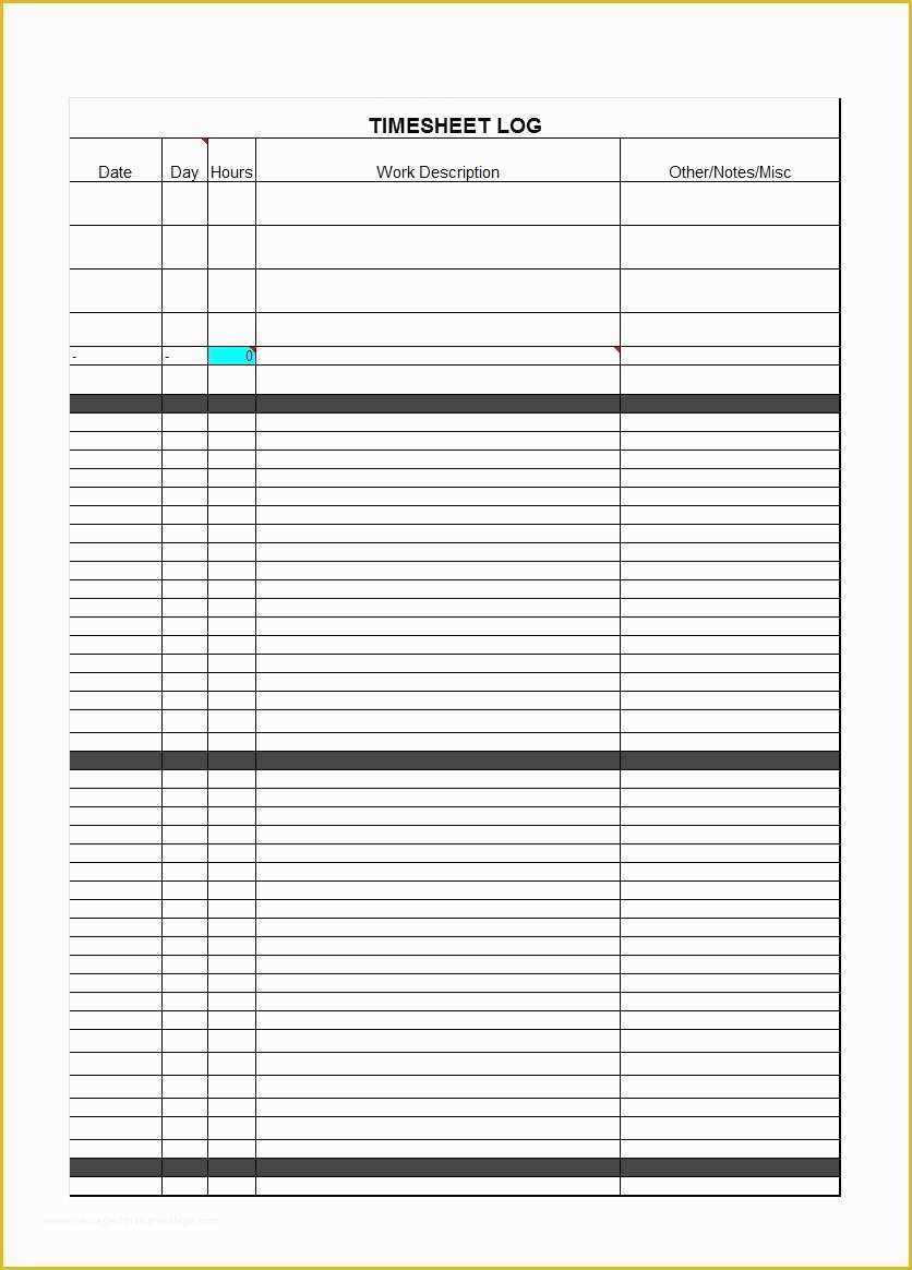 Free Time Card Template Of 41 Free Timesheet Time Card Templates Free Template