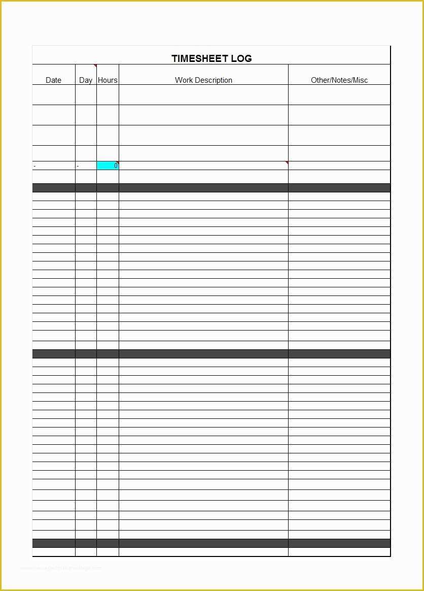 Free Time Card Template Of 41 Free Timesheet Time Card Templates Free Template