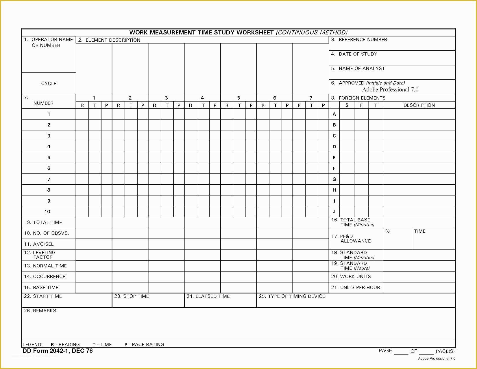 Free Time Study Template Excel Download Of Time Study Template Excel 9 Books Historical