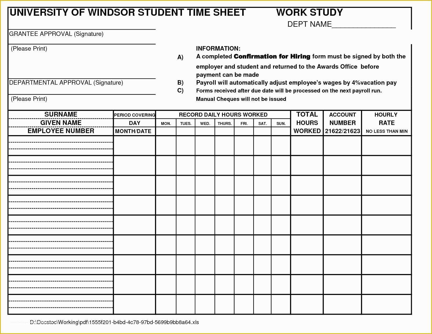 Free Time Study Template Excel Download Of Time Study Template Excel 9 Things Your Boss Needs to Know