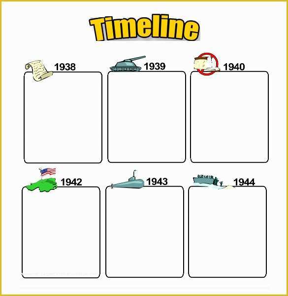 53 Free Timeline Template