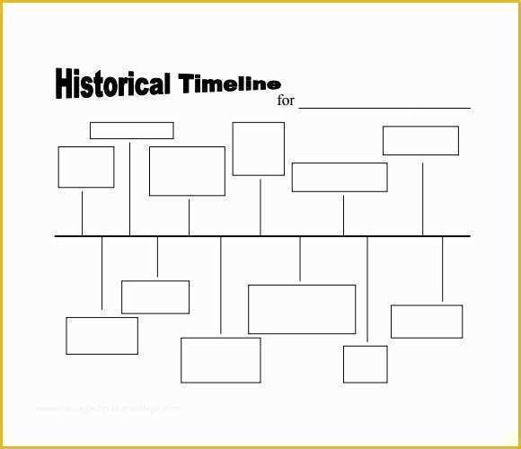 Free Timeline Template Of 6 Sample Timelines for Kids – Pdf Word