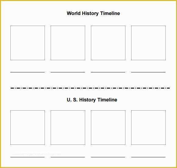 Free Timeline Template Of 8 Sample Blank Timeline Templates