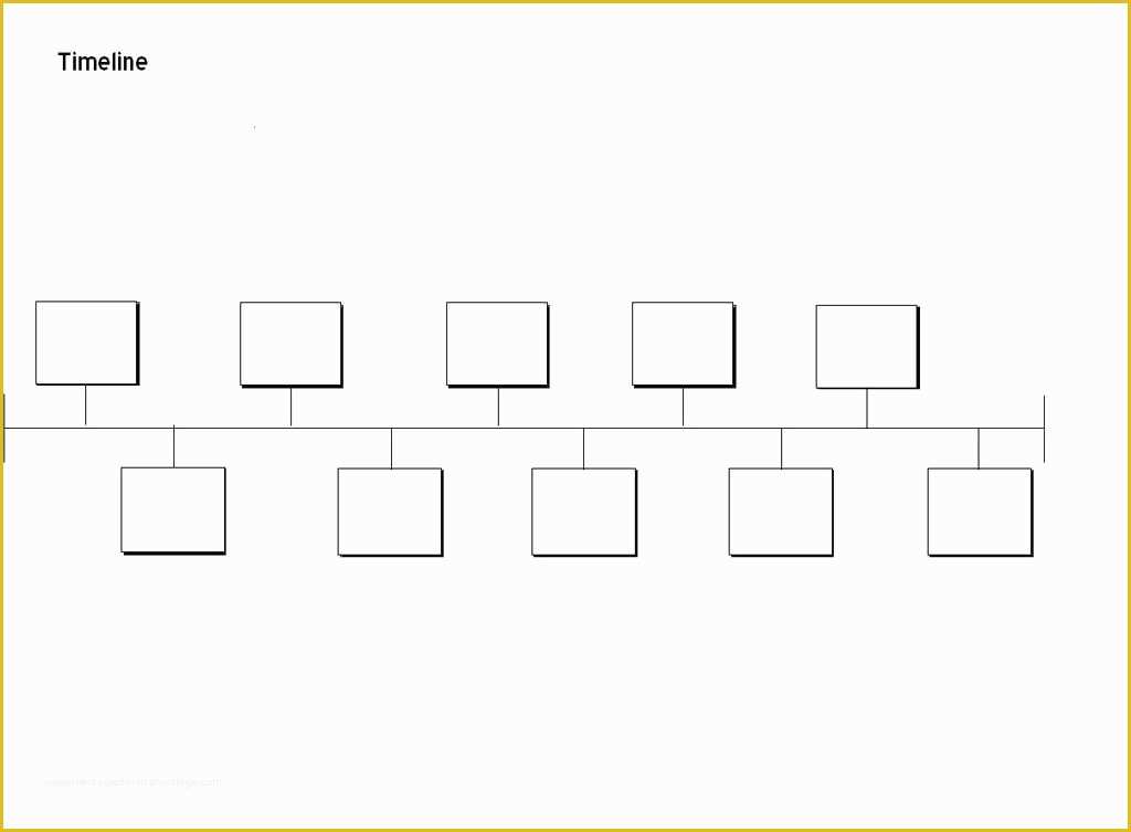 Free Timeline Template Of Free Blank Timelines Timeline Template