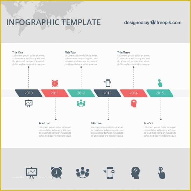 Free Timeline Template Of Timeline Infographic Template Vector