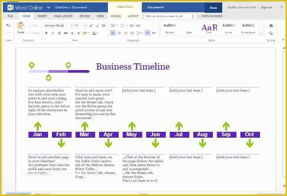 Free Timeline Template Word Of 10 Business Timeline Templates Doc Ppt
