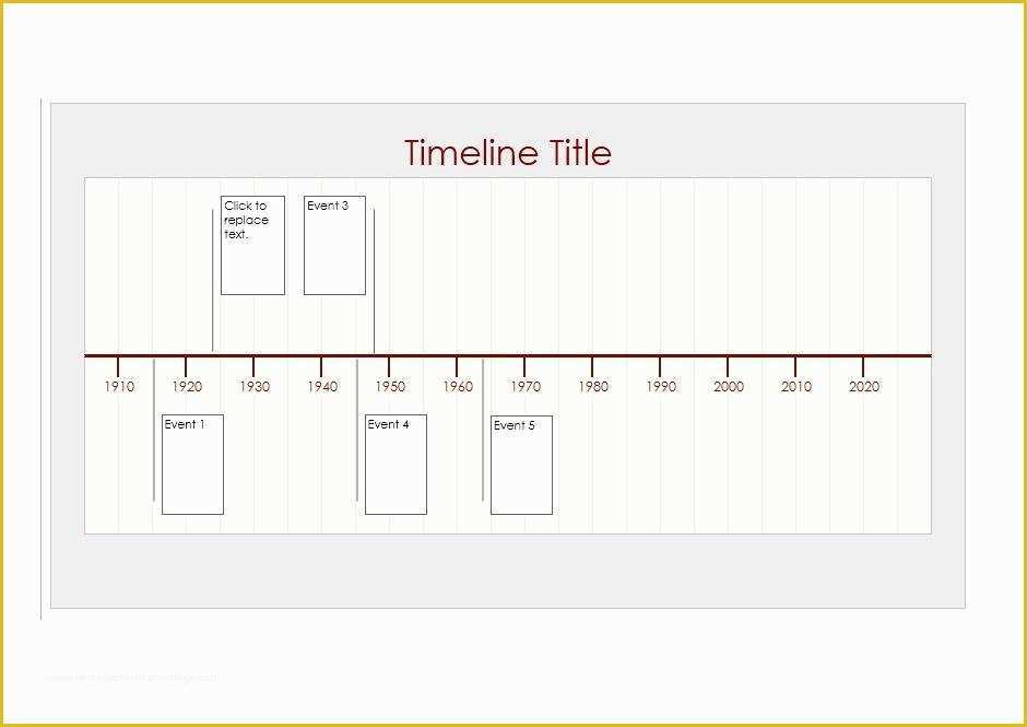 Free Timeline Template Word Of 33 Free Timeline Templates Excel Power Point Word