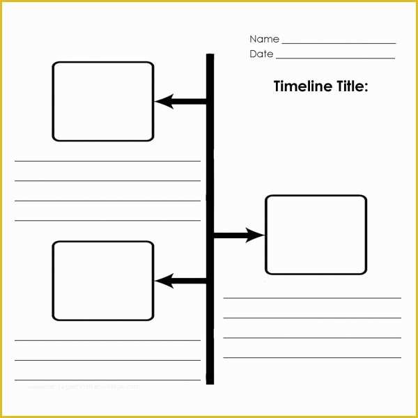 Free Timeline Template Word Of Blank Timeline Template 6 Free Download for Pdf