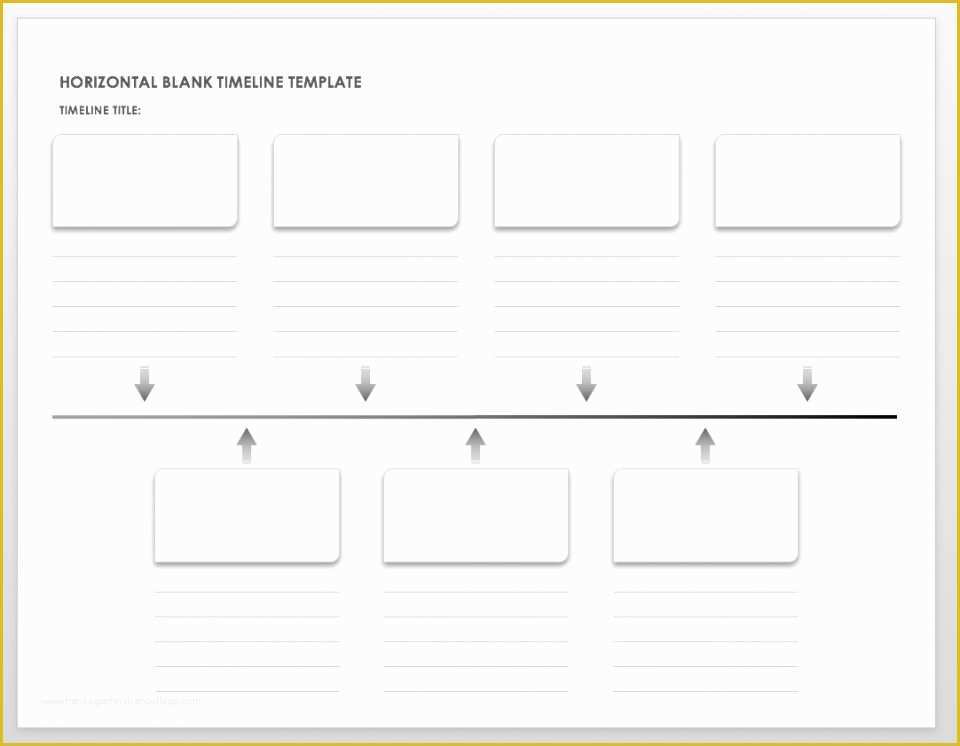 Free Timeline Template Word Of Free Blank Timeline Templates
