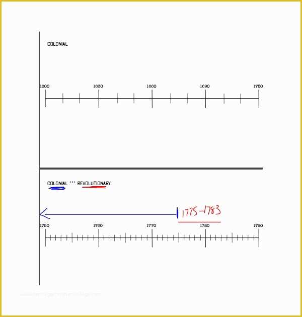 Free Timeline Template Word Of Sample Blank Timeline Template 5 Free Documents