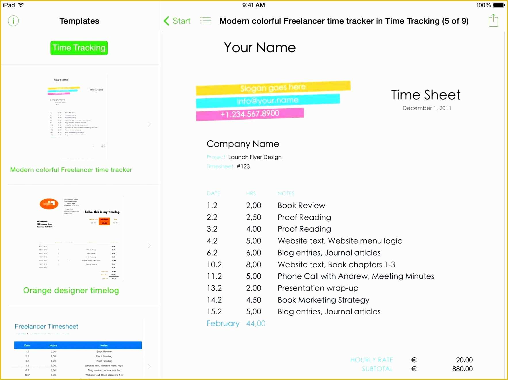 Free Timesheet Template for Mac Of 4 Timeline Template for Mac