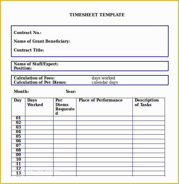 Free Timesheet Template for Mac Of Employee Timesheet Template Uk Templates Resume