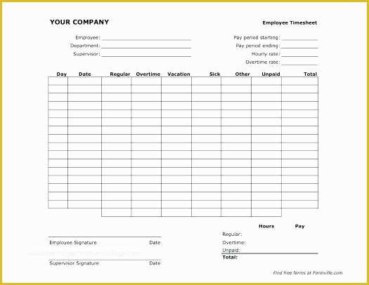 Free Timesheet Template for Mac Of Free Printable Timesheet Template – Onwebo