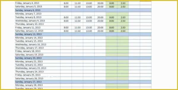 Free Timesheet Template for Mac Of Open Fice Timesheet Template Time Spreadsheet Template