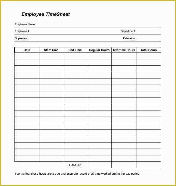 Free Timesheet Template Pdf Of Sample Templates Free forms Image Timesheet Template