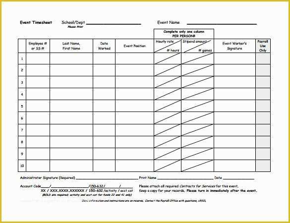 Free Timesheet Template Pdf Of Timesheet Templates – 35 Free Word Excel Pdf Documents