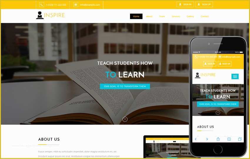 Free Tire Shop Website Template Of Public Library Education Mobile Website Template by W3layouts