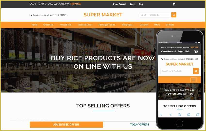 Free Tire Shop Website Template Of Super Market An E Merce Line Shopping Flat Bootstrap