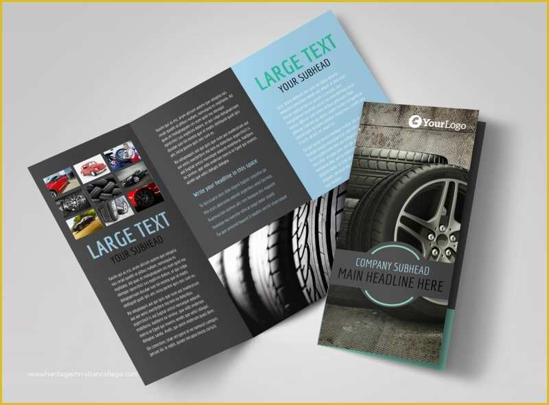 Free Tire Shop Website Template Of Tire Store Brochure Template