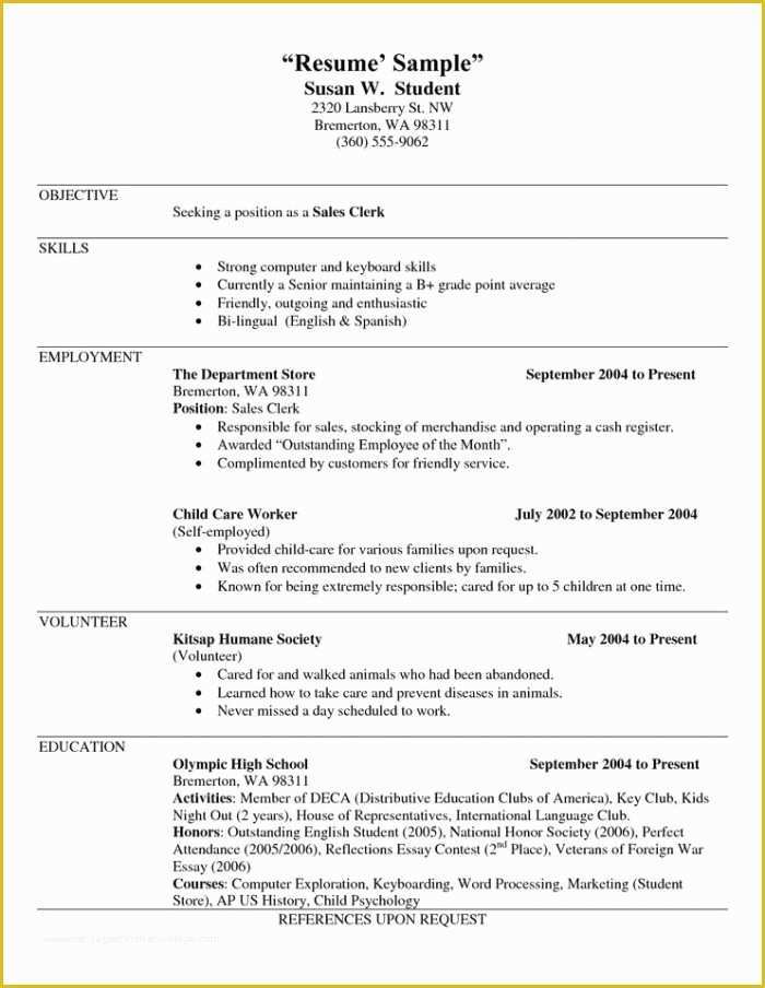 Free to Print Resume Templates Of 100 Free Printable Resume Templates Resume Resume