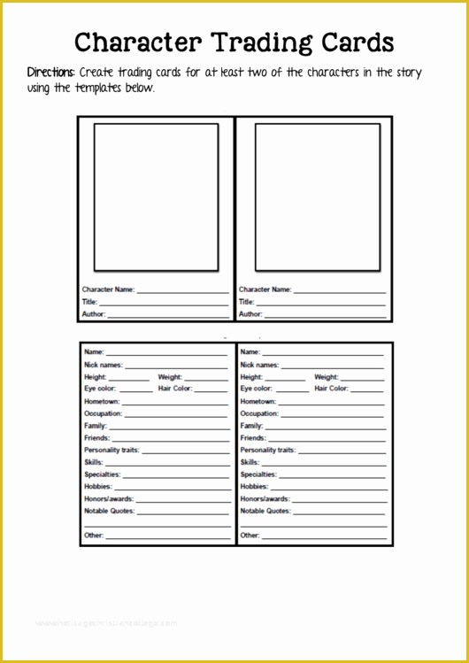 Free Trading Card Template Of 2 Trading Card Templates Free to In Pdf