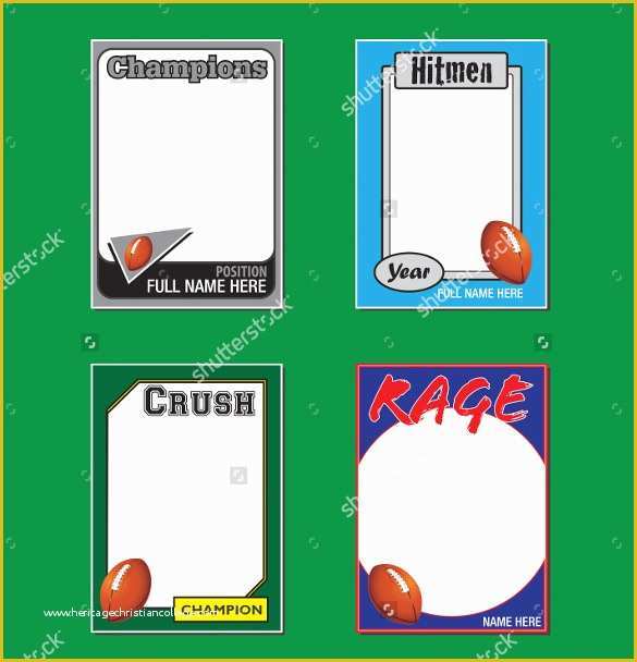 Free Trading Card Template Of 33 Trading Card Template Word Pdf Psd Eps