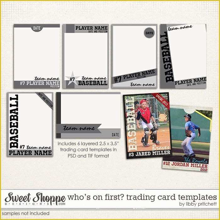 Free Trading Card Template Of Best S Of Baseball Trading Card Template Printable