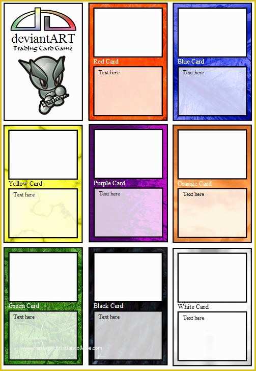 Free Trading Card Template Of Trading Card Template
