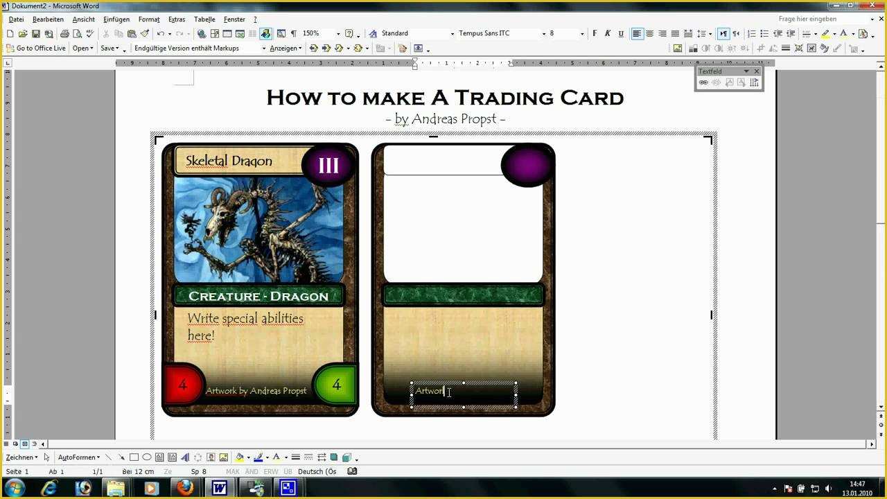 Free Trading Card Template Of Trading Card Template Word