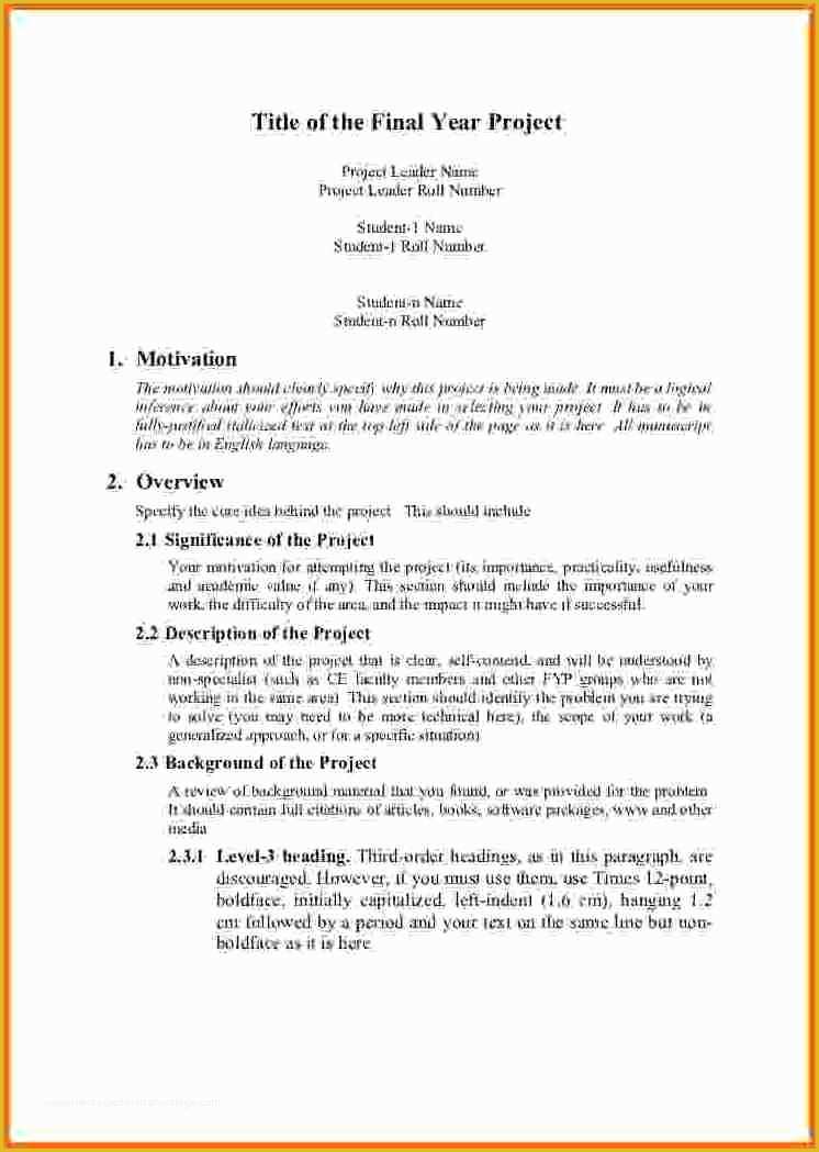 Free Transportation Proposal Template Of 7 Engineering Project Proposal Template