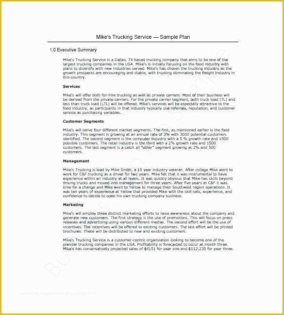 47 Free Transportation Proposal Template