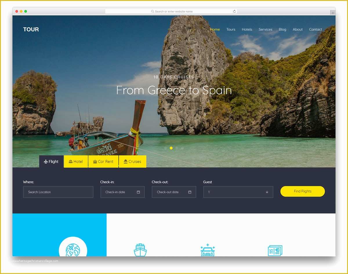 Free Travel Agency Website Templates Of 32 Free Travel Agency Website Templates with Premium