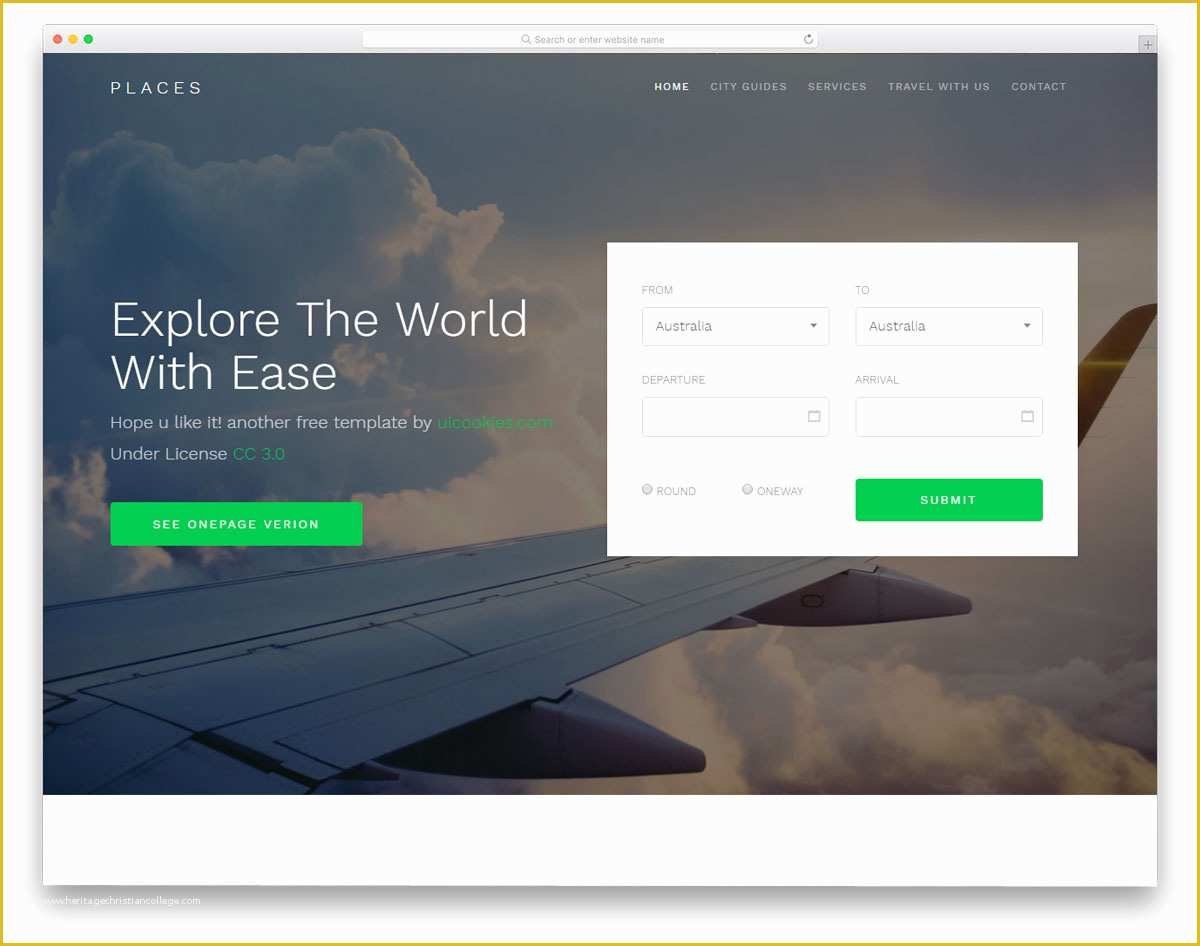 Free Travel Agency Website Templates Of 32 Free Travel Agency Website Templates with Premium