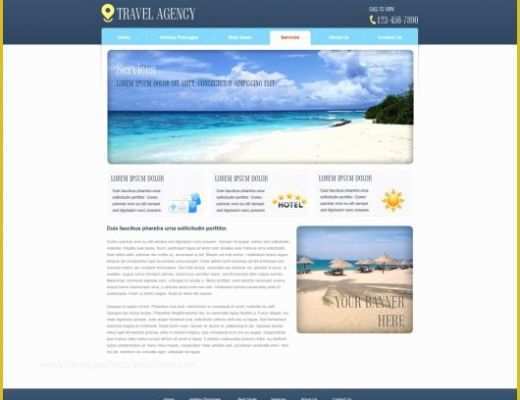 Free Travel Agency Website Templates Of Free Travel Agency Website Template