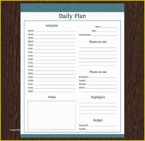 Free Travel Itinerary Planner Template Of 7 Travel Schedule Template Pdf Word