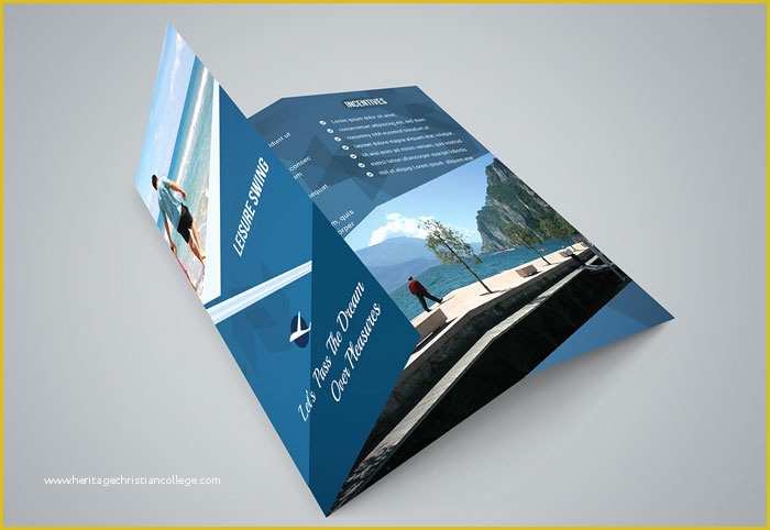 Free Tri Fold Brochure Design Templates Of Free Indesign Tri Fold Brochure Template Csoforumfo