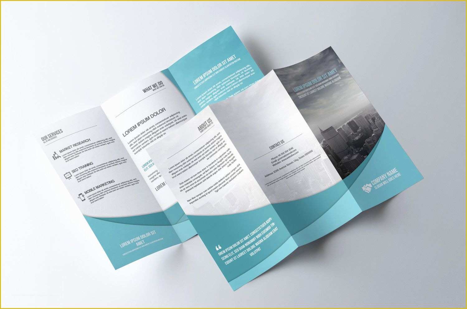 Free Tri Fold Brochure Design Templates Of Professional Tri Fold Brochure Design by Nazmul57 Envato