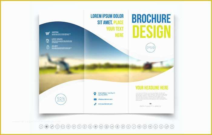 Free Tri Fold Brochure Design Templates Of Tri Fold Brochure Template 20 Free Easy to Customize Designs