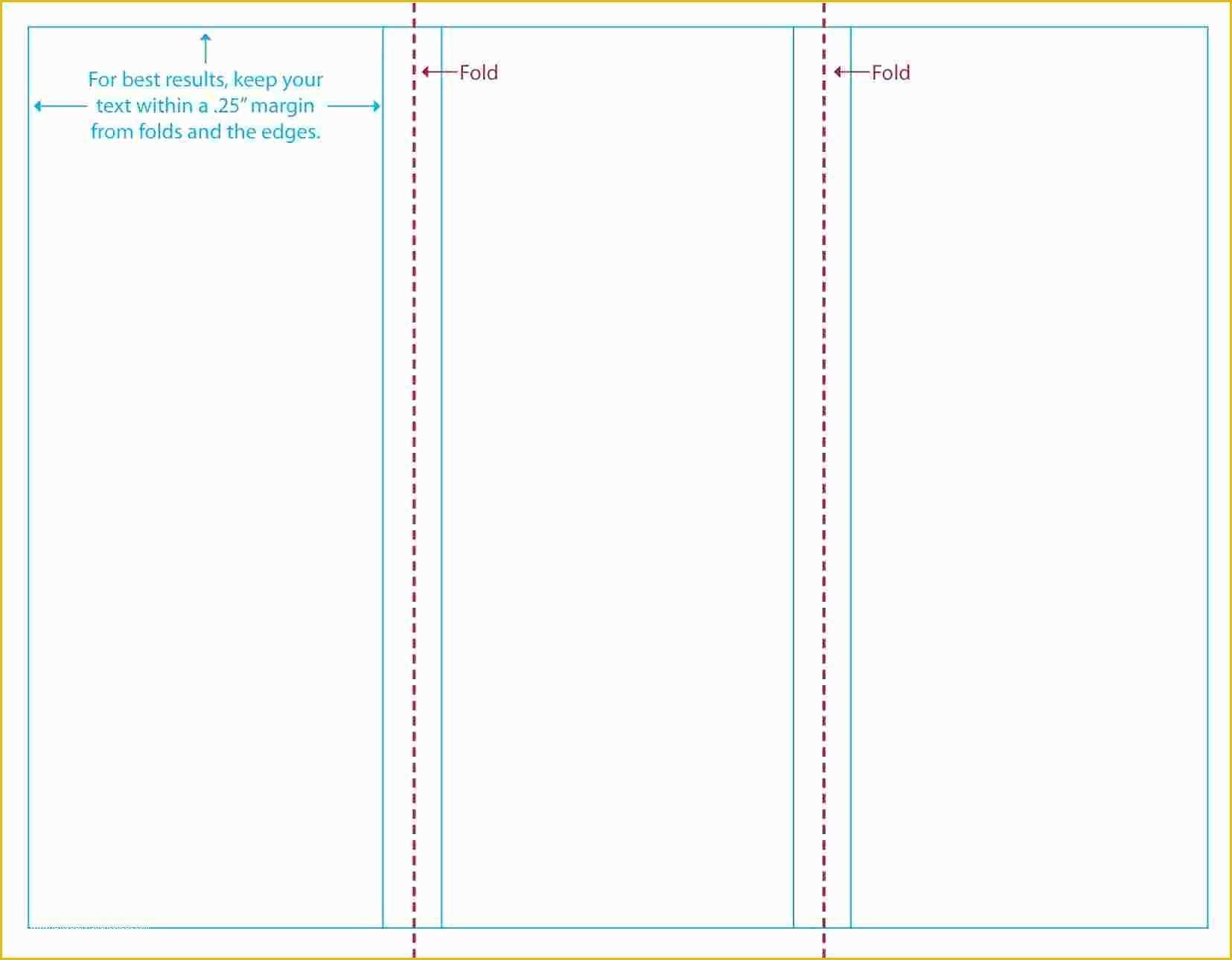 Free Tri Fold Brochure Template Google Docs Of Blank Tri Fold Brochure Template Bamboodownunder