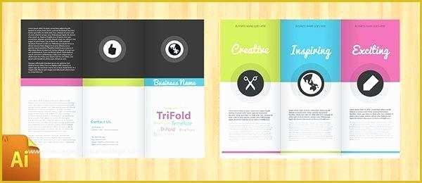Free Tri Fold Brochure Template Powerpoint Of Fold Brochure Template Illustrator Adobe Download Tri