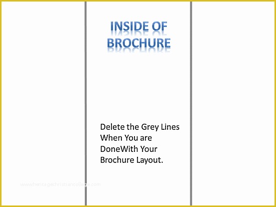 Free Tri Fold Brochure Template Powerpoint Of Tri Fold Brochure Template