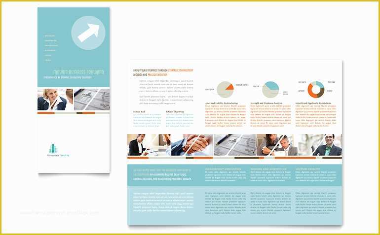 Free Tri Fold Brochure Templates Microsoft Word Of Management Consulting Tri Fold Brochure Template Word
