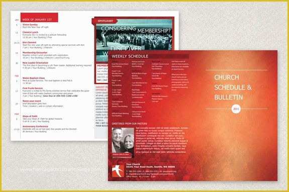 Free Tri Fold Church Bulletin Templates Of Modern Church Bulletin Brochure Template This is A