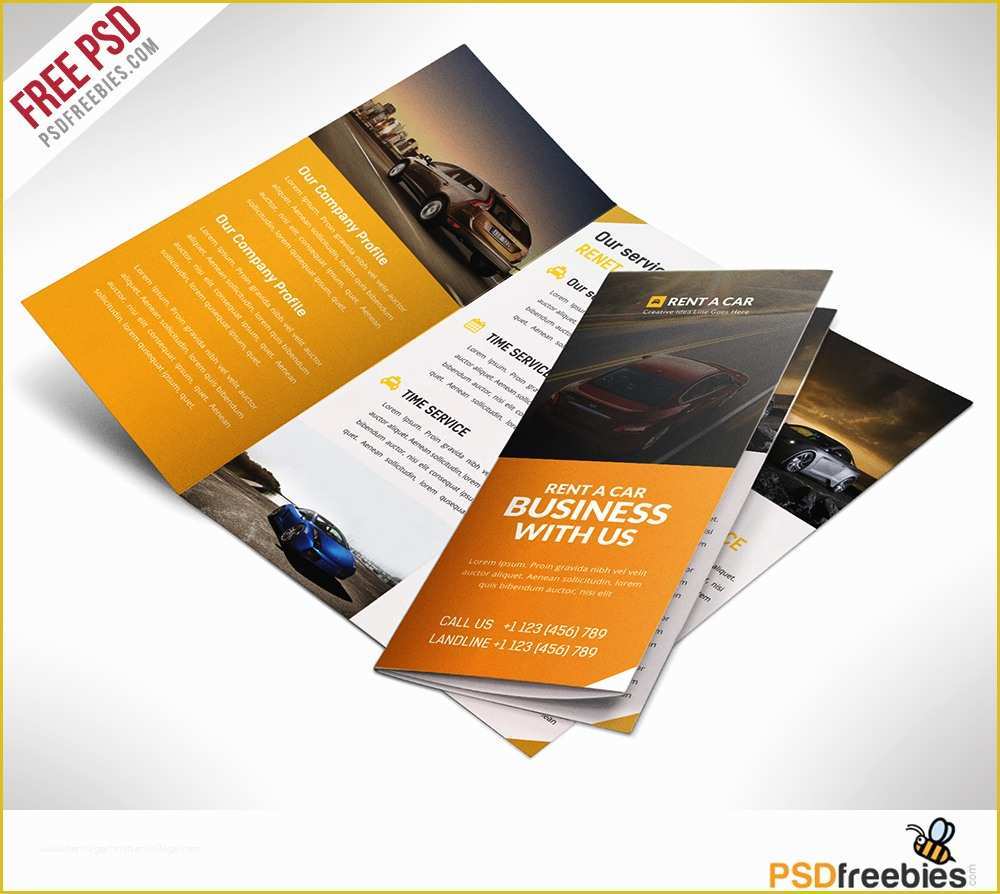 Free Tri Fold Template Of 16 Tri Fold Brochure Free Psd Templates Grab Edit & Print