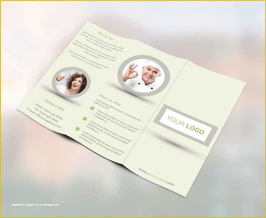 Free Tri Fold Template Of 45 Free & Premium Best Psd Brochure Templates