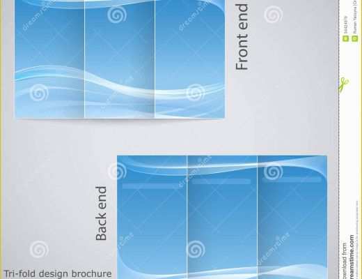 Free Tri Fold Template Of Blank Tri Fold Brochure Template Example Mughals