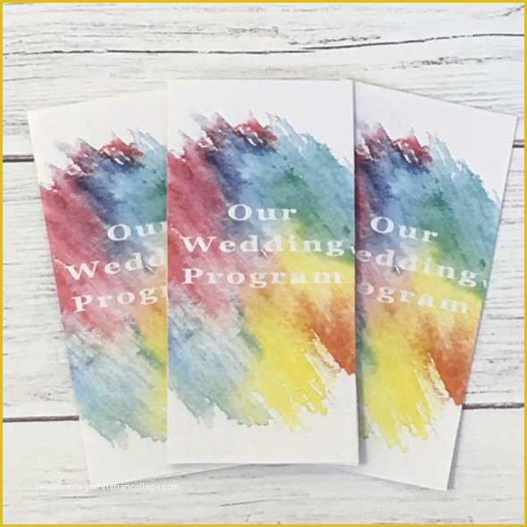 Free Tri Fold Wedding Brochure Templates Of Free Tri Fold Wedding Program Template